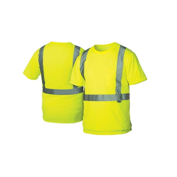 RTS2110XL XL Lime Safety Short Sleeve T-Shirt
