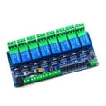 thumbnail image 1 of RS485 Compatible Modbus RTU 8 Channel 12V Relays Module For Factory Automation, 1 of 7