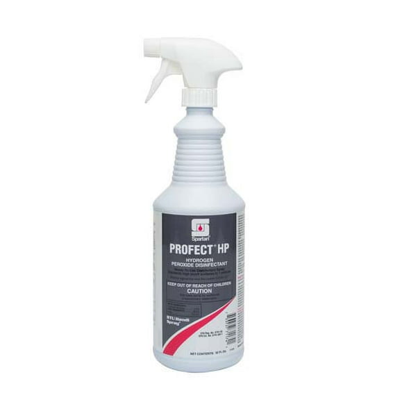 Spartan Profect Hp Rapid Hydrogen Peroxide Disinfectant RTU, QUART 12