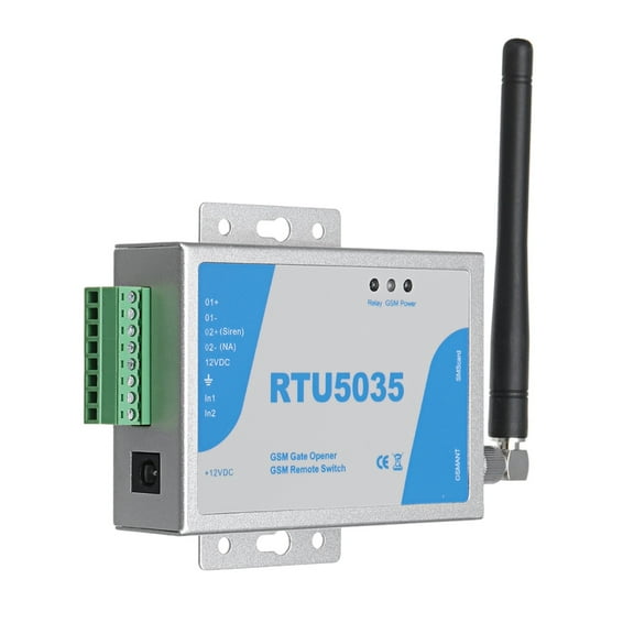 RTU5035 2G GSM Gate Opener Relay Switch Call Door Remote Controller Phone Control Door Opener Built-in SMS Smart Alert for Home
