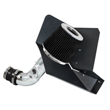 RTUNES RACING - BLACK - COLD AIR Intake w/HEAT SHIELD KIT Compatible For 09-17 COROLLA / 16-17 IM