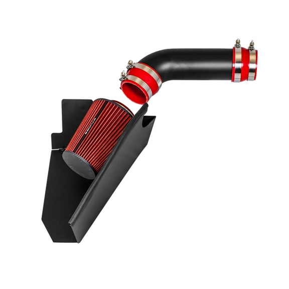 RTUNES RACING - BLACK - HEAT SHIELD COLD AIR INTAKE FOR 1996-1999 Chevrolet C1500/C2500/C3500/ K1500/K2500/K3500/Tahoe/GMC C1500/C1500 Suburban/C2500/C2500 Suburban/C3500/ GMC Yukon/GMC Yukon Denali