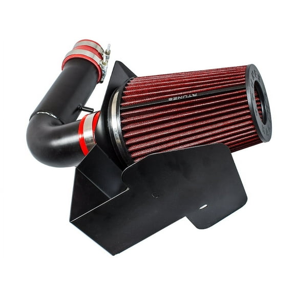 RTUNES RACING - BLACK - HEAT SHIELD COLD AIR INTAKE Compatible For 2011-2016 Ford EXPLORER 3.5L V6 ECOBOOST