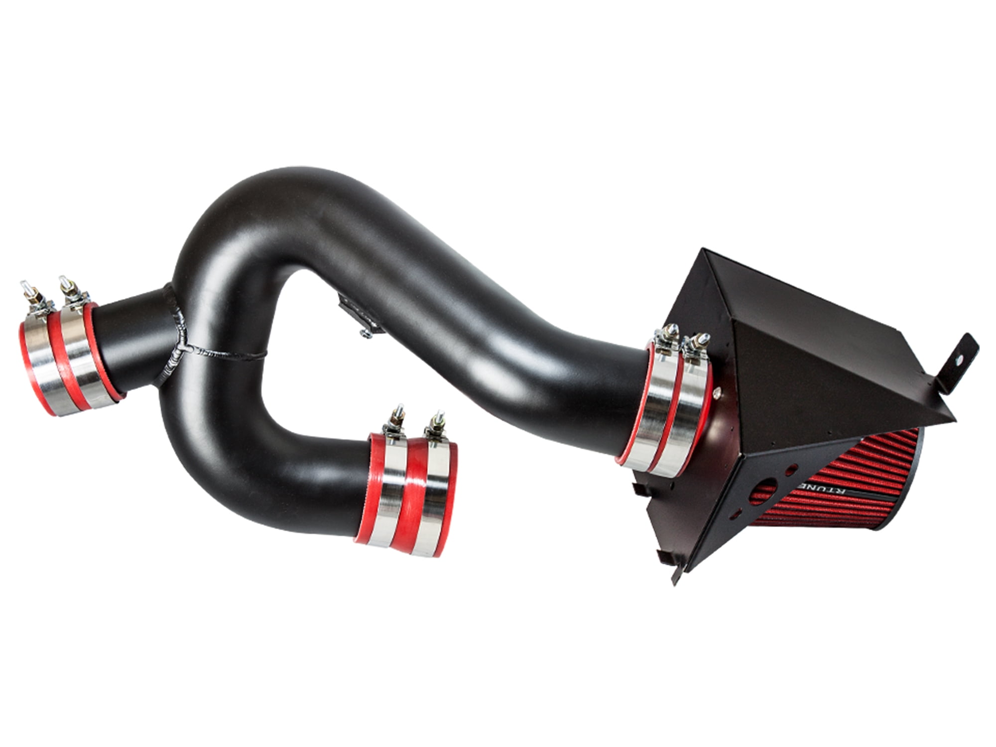 Cold Air Intake Kit With Heat Shield & Red Filter | For Ford F150 3.5L EcoBoost 2012-2014 | Performance Upgrade