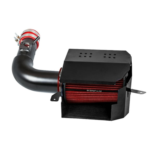 RTUNES RACING - BLACK - HEAT SHIELD COLD AIR INTAKE Compatible For 2013-2017 SCION FR-S 13-17 SCION FR-S / 13-17 SUBARU BR-Z 2.0L