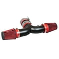 thumbnail image 1 of RTUNES RACING - BLACK - SHORT RAM INTAKE Compatible For 2003-2008 DODGE RAM 03-08 RAM HEMI 5.7L V8 DUAL / 04-07 DURANGO HEMI 5.7L V8 DUAL (WITH 2 FILTERS), 1 of 2