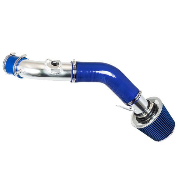 Rtunes Racing Cold Air Intake Airflow Induction Kit + Filter Combo BLUE Compatible For 10-12 MAZDA3 2.5L L4