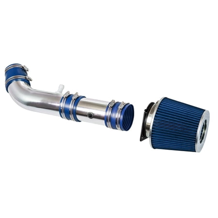 RTUNES RACING - BLUE - SHORT RAM INTAKE Compatible For 00-02 LINCOLN LS 3.0L V6