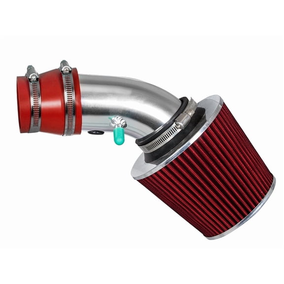 RTUNES RACING - RED - SHORT RAM INTAKE Compatible For 90-97 TOYOTA COROLLA 1.8L