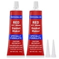 thumbnail image 1 of RTV Silicone Gasket Maker, High Temp Silicone Resist Oil, Anti-Freeze RTV Silicone Sealant for Engines, Gearboxes, Pumps, Superchargers (Red, 170g), 1 of 7