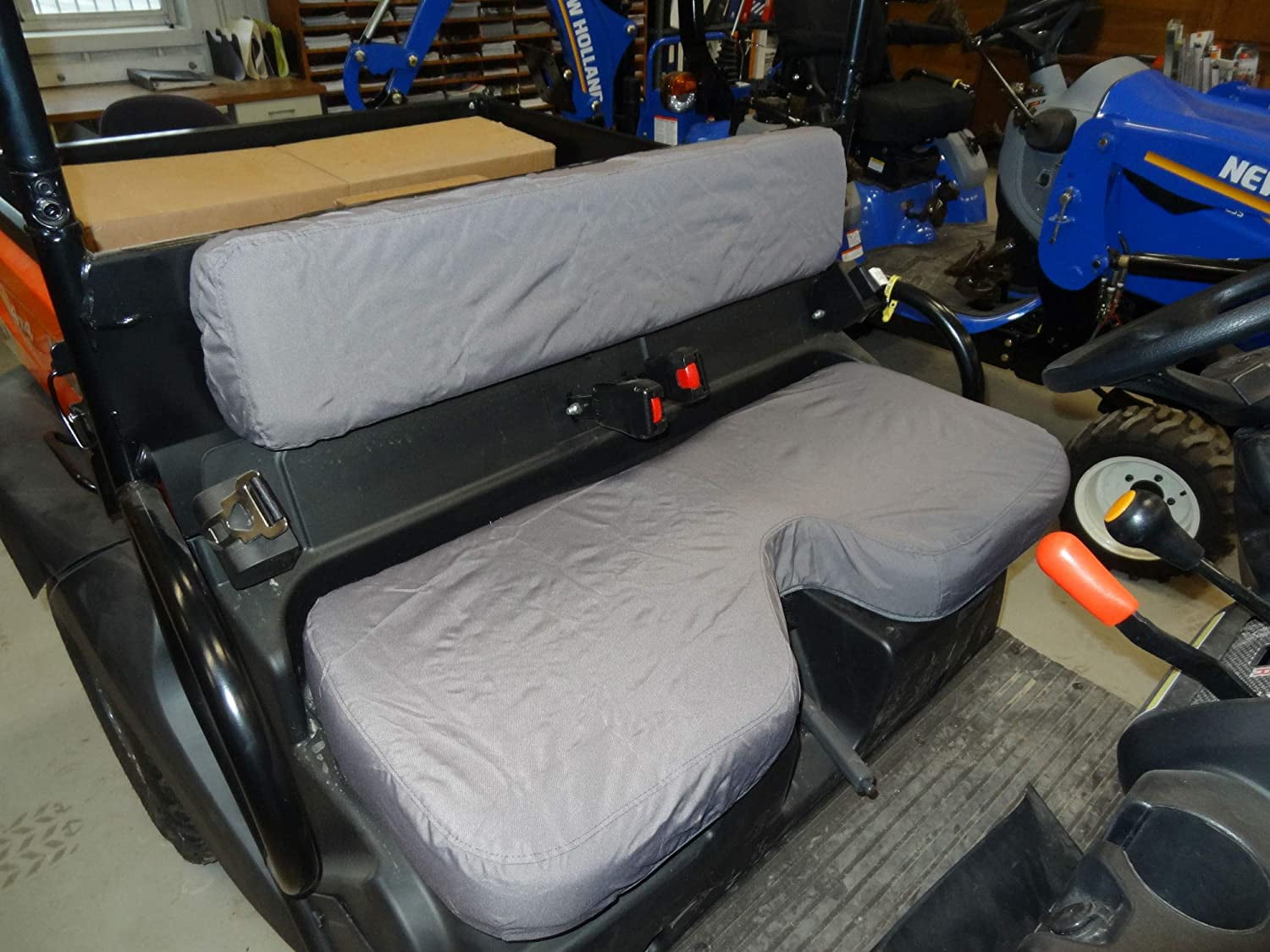 Housse De Siège étanche Pour Kubota RTV 400 & 500 - Tissu Oxford 1680D Noir - Protection UTV