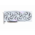 thumbnail image 1 of MSI GeForce RTX 5060 Ti 16G GAMING TRIO OC - Graphics card - GeForce RTX 5060 Ti - 16 GB GDDR7 - PCIe 5.0 x16 - HDMI, 3 x DisplayPort - white, 1 of 7