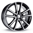 thumbnail image 1 of RTX Auburn 17x7.5 5x127 ET35 CB71.5 Black Machined Wheel, 1 of 1
