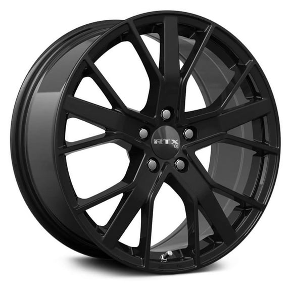 RTX Brumen 19x8.5 5x112 ET35 CB66.6 Gloss Black Wheel