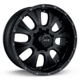 thumbnail image 1 of RTX Crawler 17x8 8x165.1 ET20 CB130 Matte Black Wheel, 1 of 2