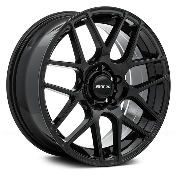 RTX Custom Wheel 16x6.5 inch Rim for 2004-2006 Audi TT 73.1mm CB Offset 38mm Gloss Black