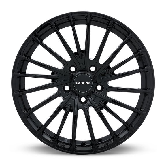 RTX Custom Wheel 17x7.5 Inch Rim for Acura 2006-2011 CSX 73.1mm CB Offset 40mm Gloss Black