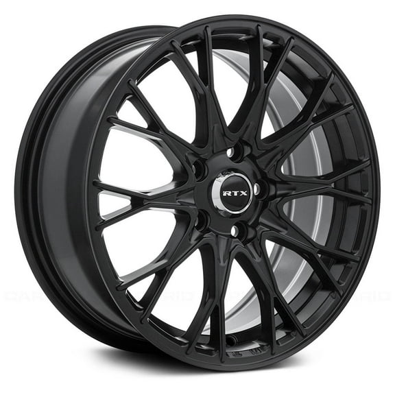 RTX Custom Wheel 17x7.5 inch Rim for 2006-2011 Acura CSX 73.1mm CB Offset 40mm Satin Black