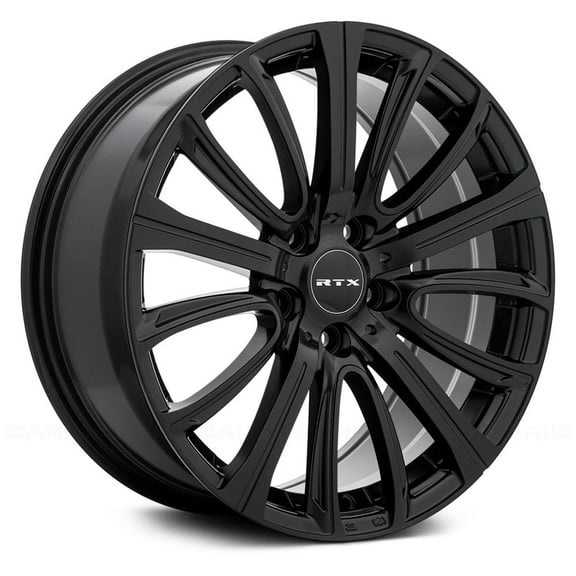 RTX Custom Wheel 18x8 inch Rim for 2006-2011 Acura CSX 73.1mm CB Offset 35mm Satin Black