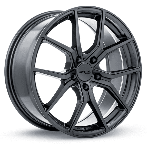 RTX FF10 18X8 5-114.3 42P C73.1 GUN METAL Wheel