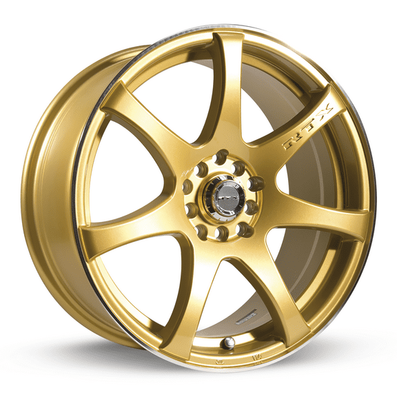 RTX INK 17X7.5 5-100/114.3 42P C73.1 GOLD MCH Wheel