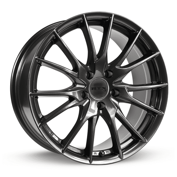 RTX IPL 18x8 5x114.3 ET40 CB66.1 Dark Gunmetal Wheel