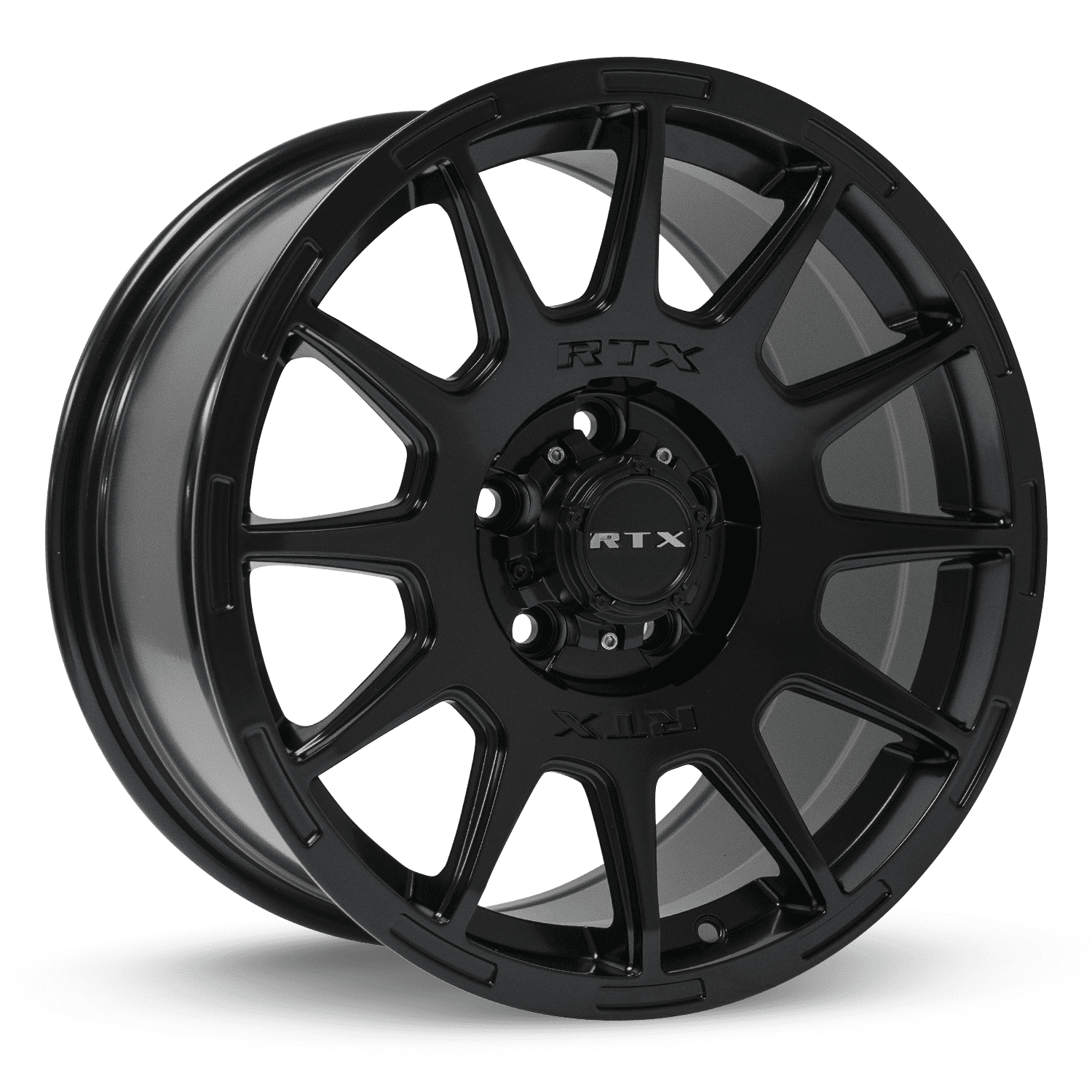 RTX Mini Baja 17x8.5 5x114.3 ET35 CB73.1 Satin Black Wheel