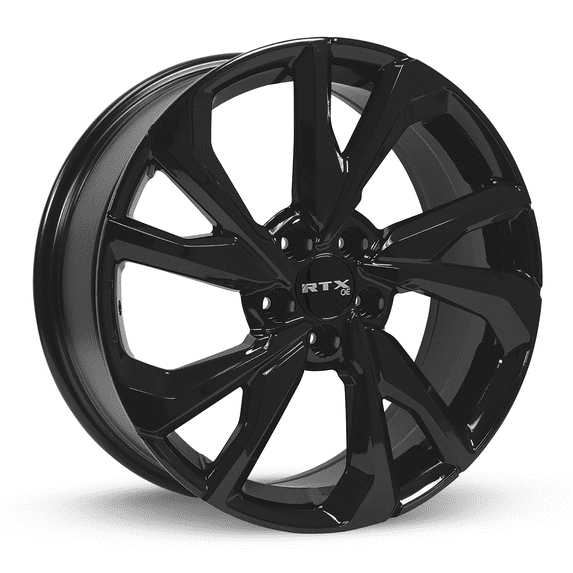 RTX Nikko 16x7 5x114.3 ET40 CB64.1 Gloss Black Wheel