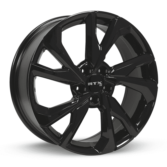 RTX Nikko 17x7.5 5x114.3 ET42 CB64.1 Gloss Black Wheel