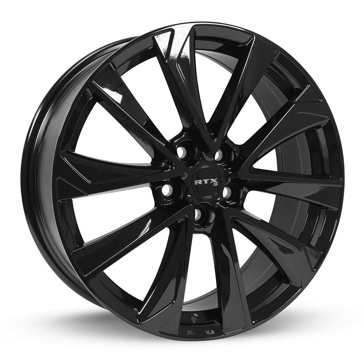 RTX Noda 18x7.5 5x114.3 ET45 CB60.1 Gloss Black Wheel