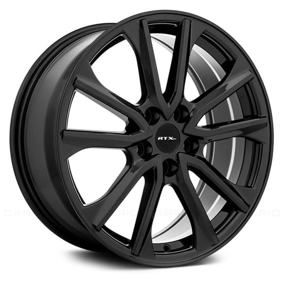 RTX OE Custom Wheel 16x6.5 inch Rim for 2006-2011 Acura CSX 67.1mm CB Offset 40mm Gloss Black