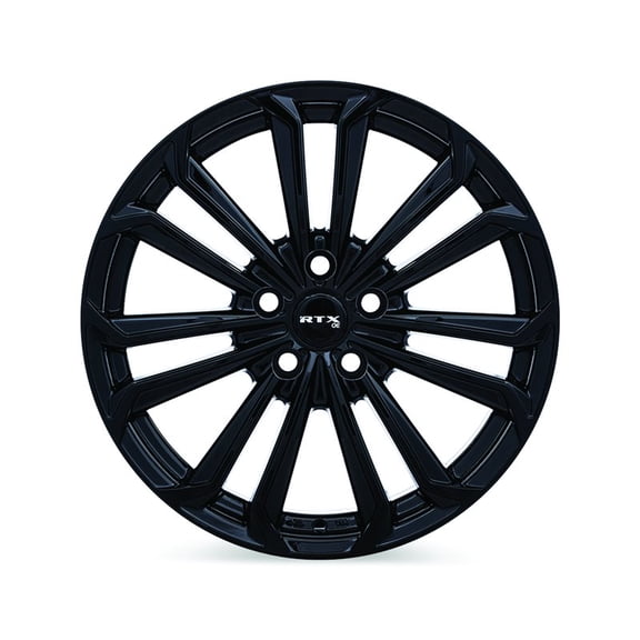 RTX OE Custom Wheel 16x7 Inch Rim for Lexus 2021 ES250 60.1mm CB Offset 38mm Gloss Black