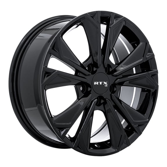 RTX OE Custom Wheel 18x7.5 Inch Rim for 2001-2003 Acura CL 64.1mm CB Offset 45mm Gloss Black