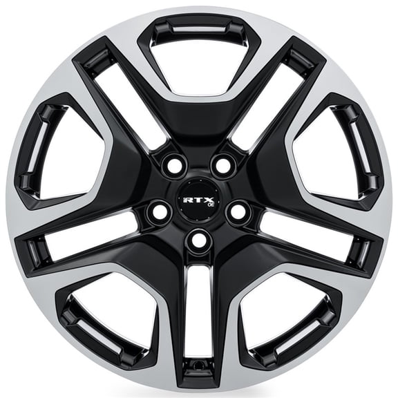 RTX OE Custom Wheel 18x7 Inch Rim for Lexus 2000-2003 ES300 60.1mm CB Offset 35mm Satin Black Machined