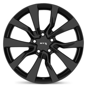 RTX OE Custom Wheel 18x8 Inch Rim 64.1mm CB Offset 35mm Gloss Black