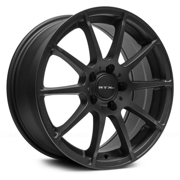RTX OE Custom Wheel 18x8 inch Rim for 1996-2020 Audi A4 66.6mm CB Offset 32mm Matte Black