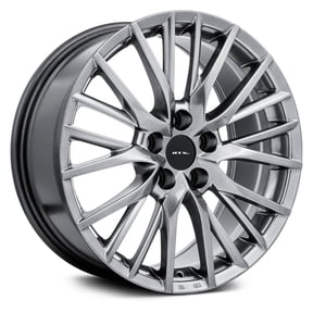 RTX OE Custom Wheel 18x8 inch Rim for 2001-2003 Lexus ES300 60.1mm CB Offset 35mm Hyper Black