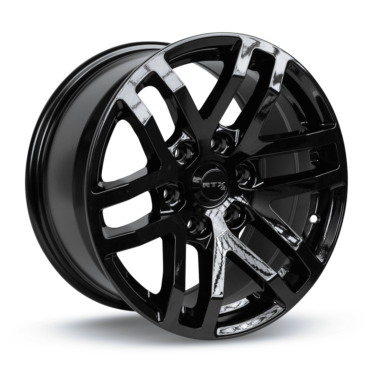 RTX Oak 18x9 6x135 ET30 CB87.1 Gloss Black Wheel