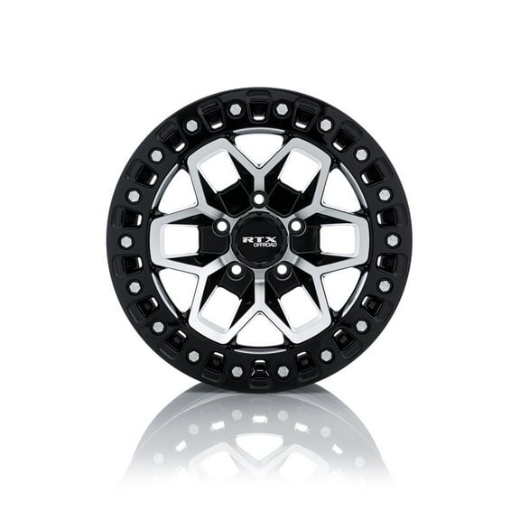 RTX Offroad Custom Wheel 20x9 Inch Rim for Cadillac 2000-2022 Escalade 106.1mm CB Offset Gloss Black Machined