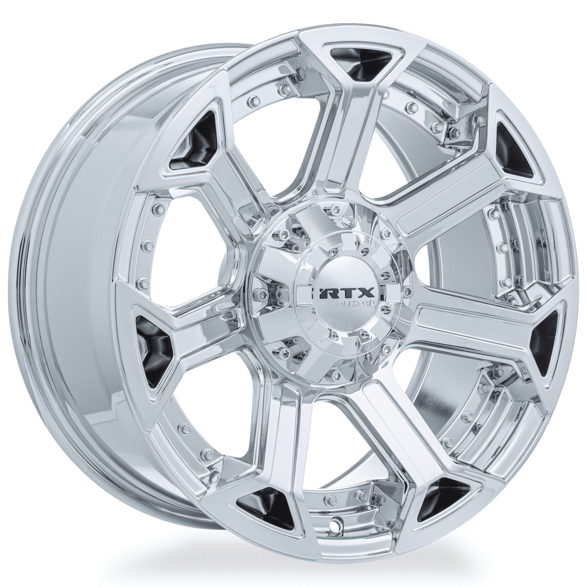 RTX Peak 18x9 6x135/139.7 ET0 CB87.1 PVD Chrome Wheel
