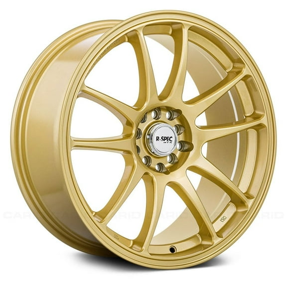 RTX R-Spec Custom Wheel 17x8 inch Rim for 2006-2011 Acura CSX 73.1mm CB Offset 35mm Gold