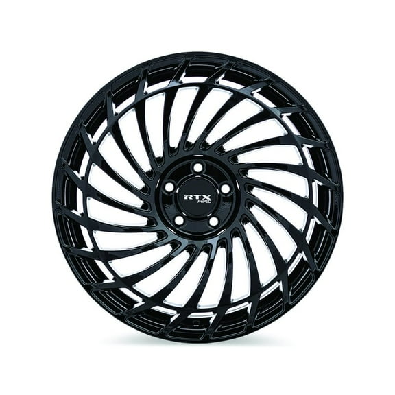 RTX R-Spec Custom Wheel 19x8 Inch Rim for Acura 2006-2011 CSX 67.1 CB Offset 40mm Gloss Black