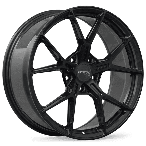 RTX RS01 20x9 5x114.3 ET35 CB67.1 Gloss Black Wheel