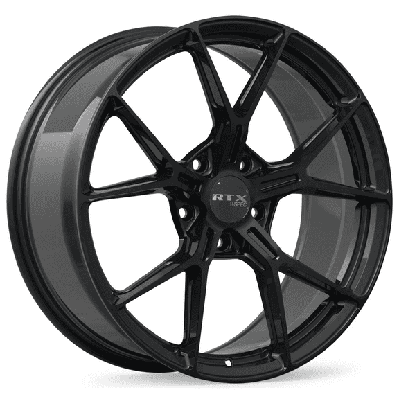 RTX RS01 20x9 5x114.3 ET35 CB67.1 Gloss Black Wheel