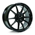 thumbnail image 1 of RTX SL01 17x7.5 5x114.3 ET40 CB73.1 Gloss Black Wheel, 1 of 3