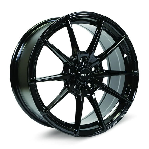 RTX SL01 17x7.5 5x114.3 ET40 CB73.1 Gloss Black Wheel
