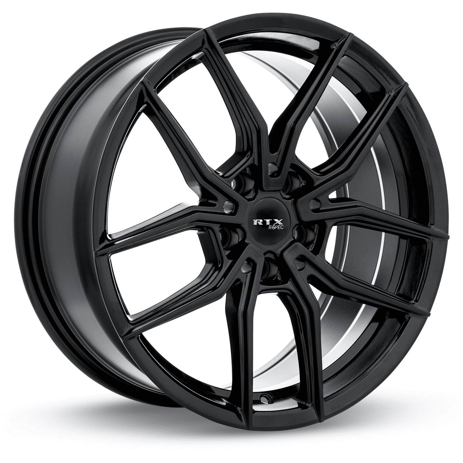 RTX SW05 18x8 5x114.3 ET42 CB73.1 Gloss Black Wheel