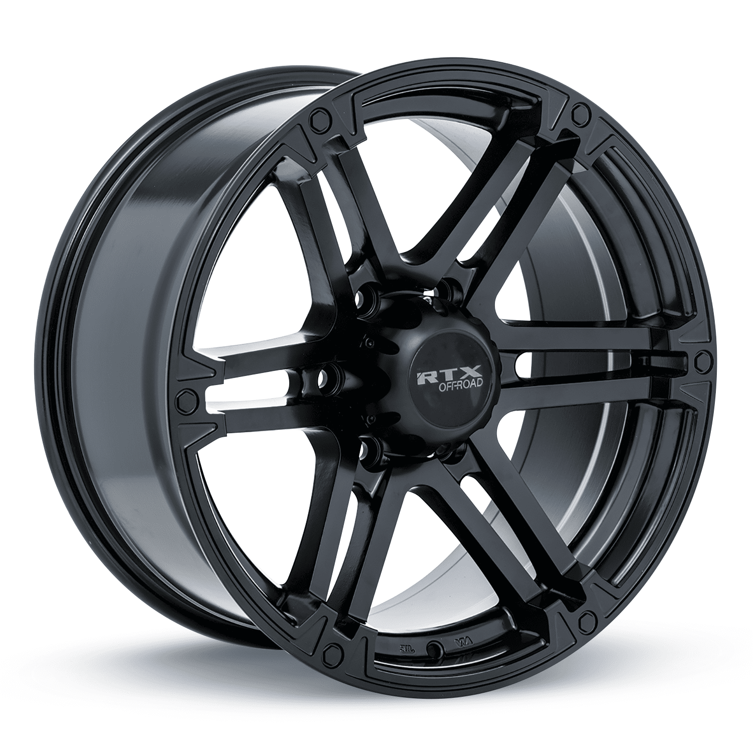 RTX Slate 17x8 5x127 ET20 CB71.5 Satin Black Wheel
