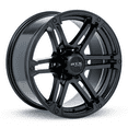 thumbnail image 1 of RTX Slate 17x8 6x120 ET12 CB67.1 Satin Black Wheel, 1 of 2
