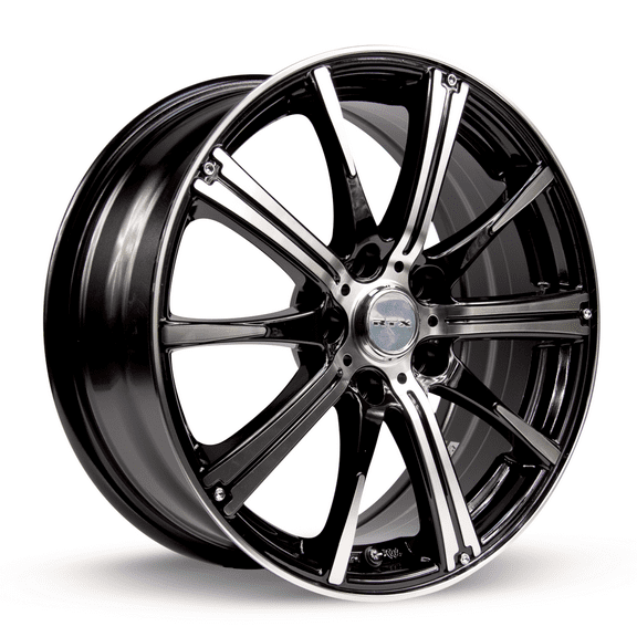 RTX Spark 14x5.5 4x100 ET38 CB73.1 Black Machined Wheel